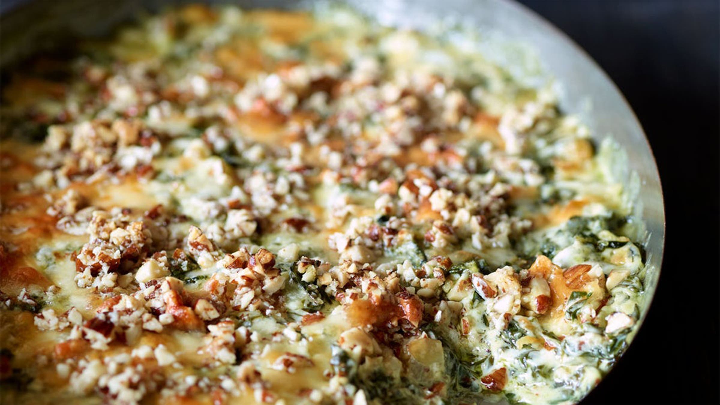 Spinach au gratin