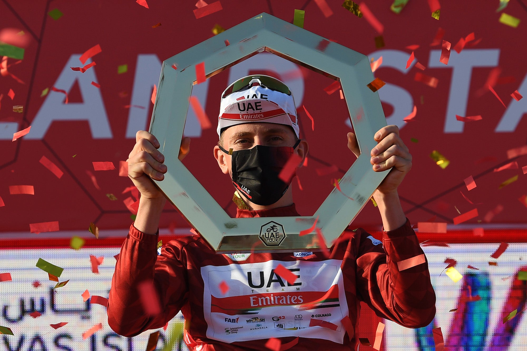 Tadej Pogačar will debut his 2022 season at the UAE Tour in February.