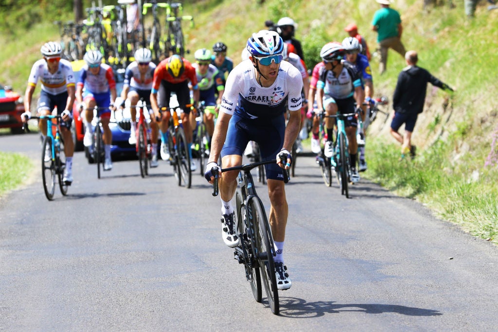 Michael Woods at the Tour de France