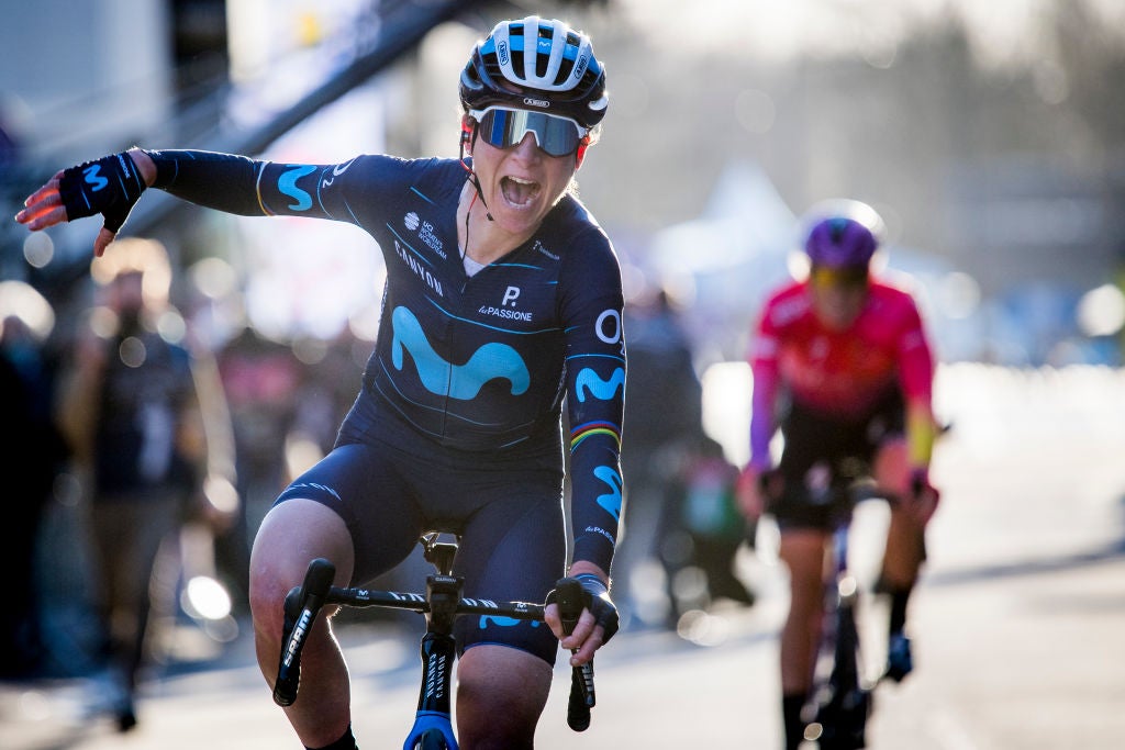 Annemiek van Vleuten wins Omloop Het Nieuwsblad