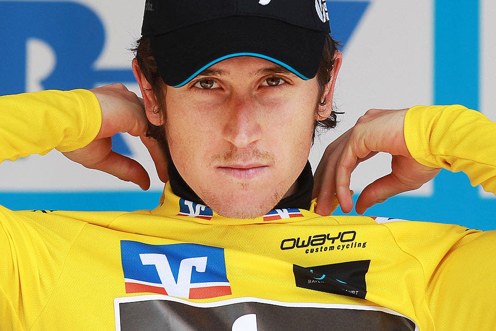 Geraint Thomas winning the 2014 Bayern Rundfahrt