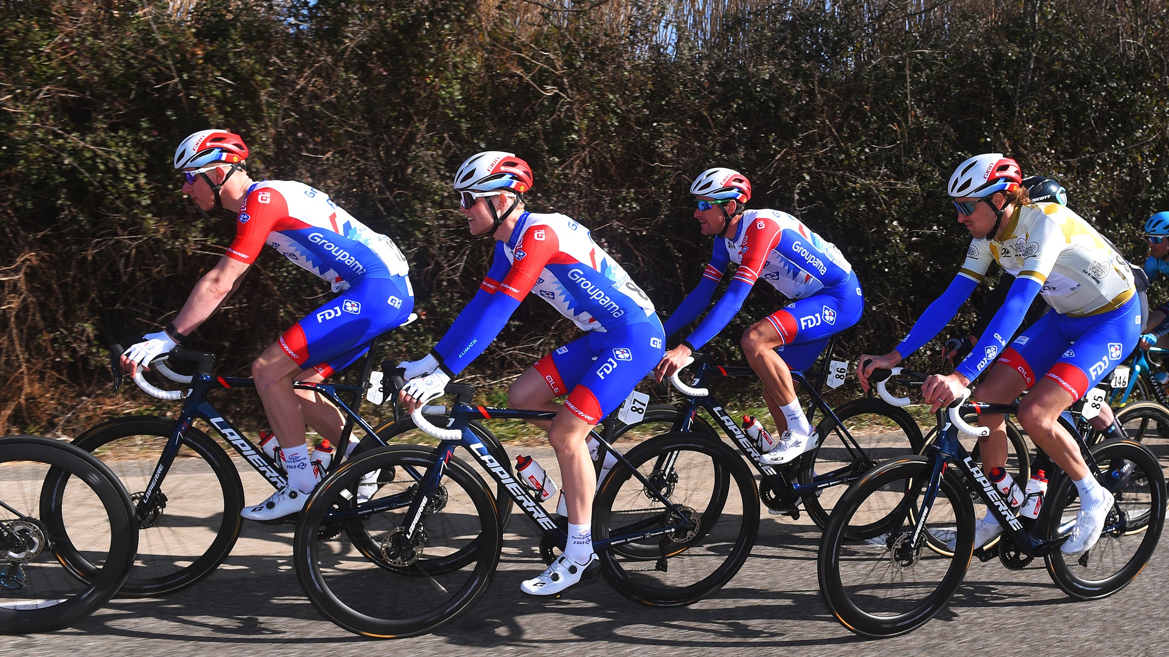 Michael Storer (second from left).