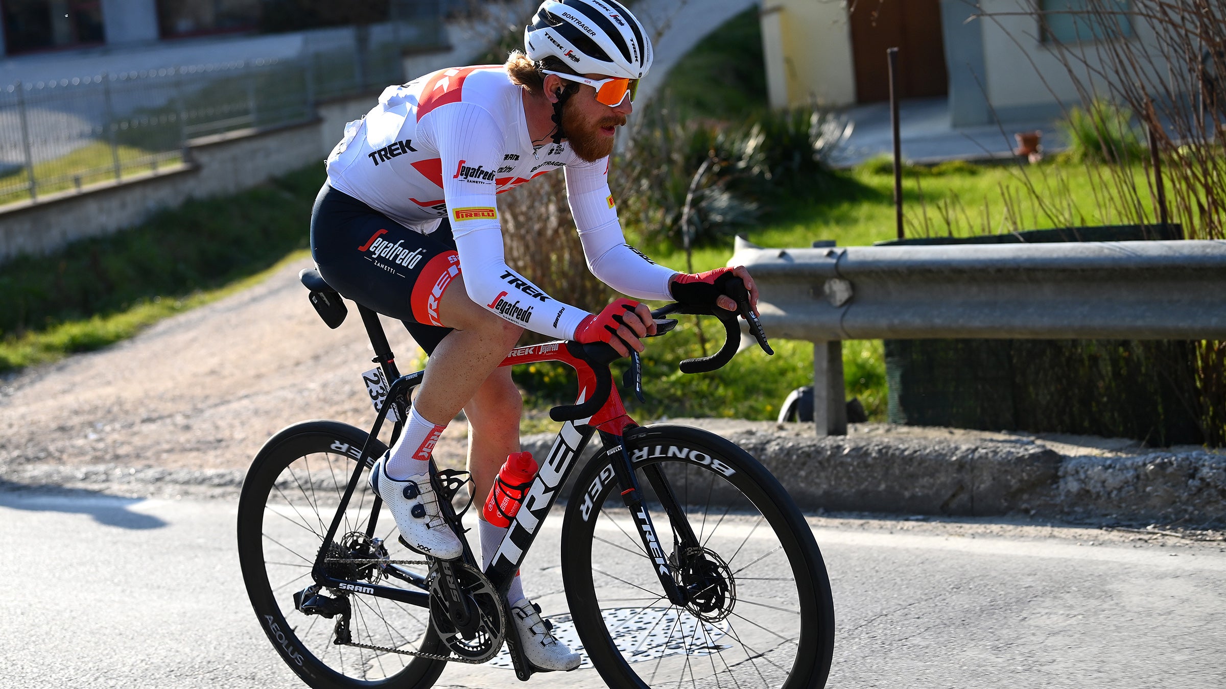 Quinn Simmons was part of the breakaway on stage 4, and used this to catapult himself into the lead of the KOM competition