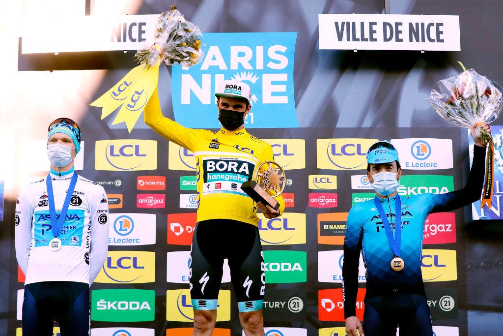 Max Schachmann won the 2021 Paris-Nice after Primoz Roglic crashed on the final stage
