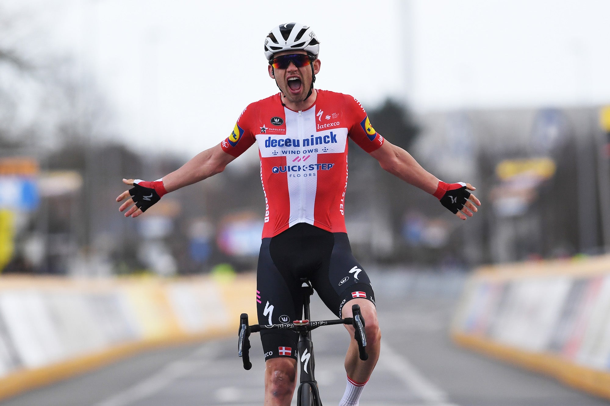 Kasper Asgreen powered to victory last year.