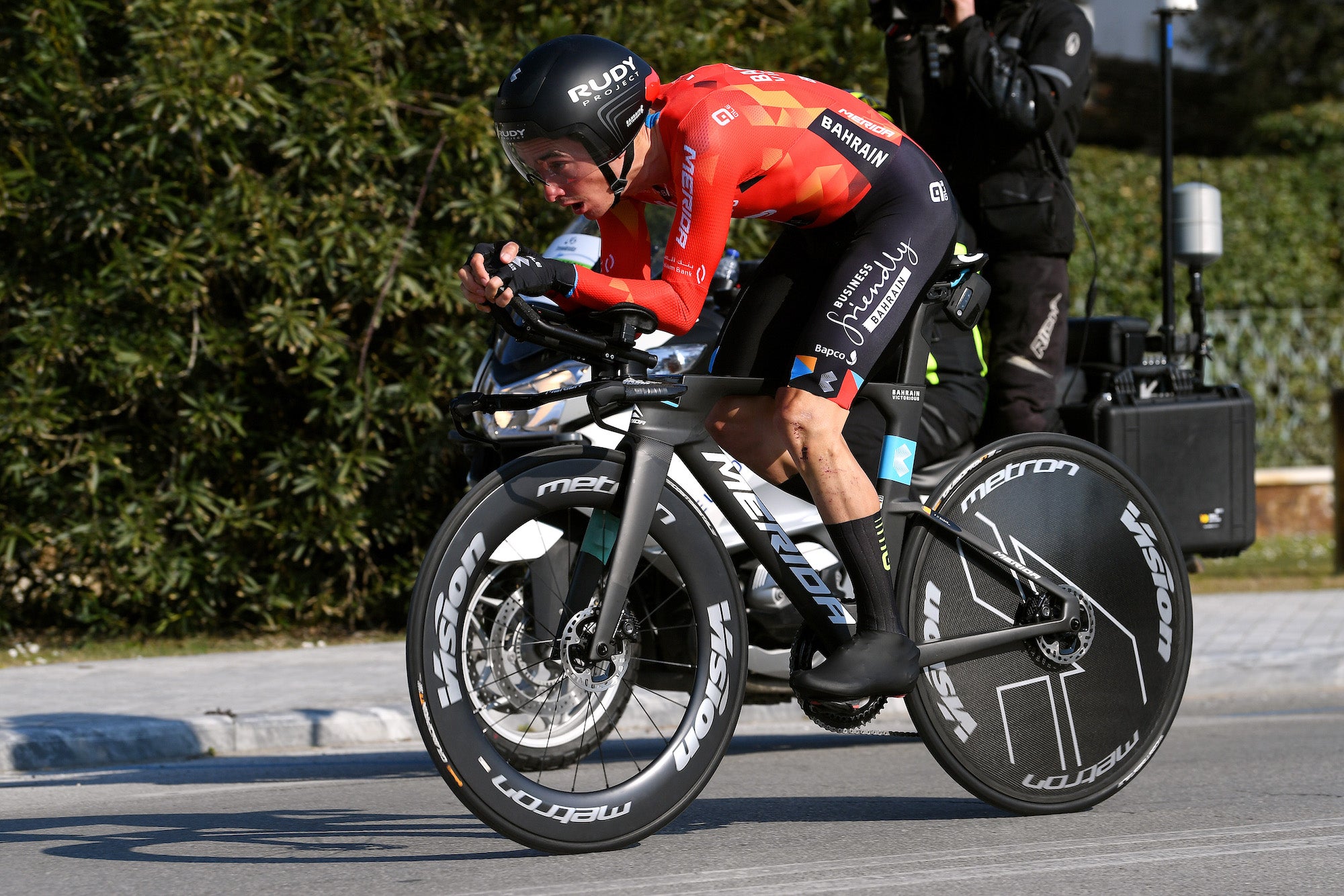 Pello Bilbao said he's waiting for Tadej Pogačar to let down his guard at Tirreno-Adriatico.