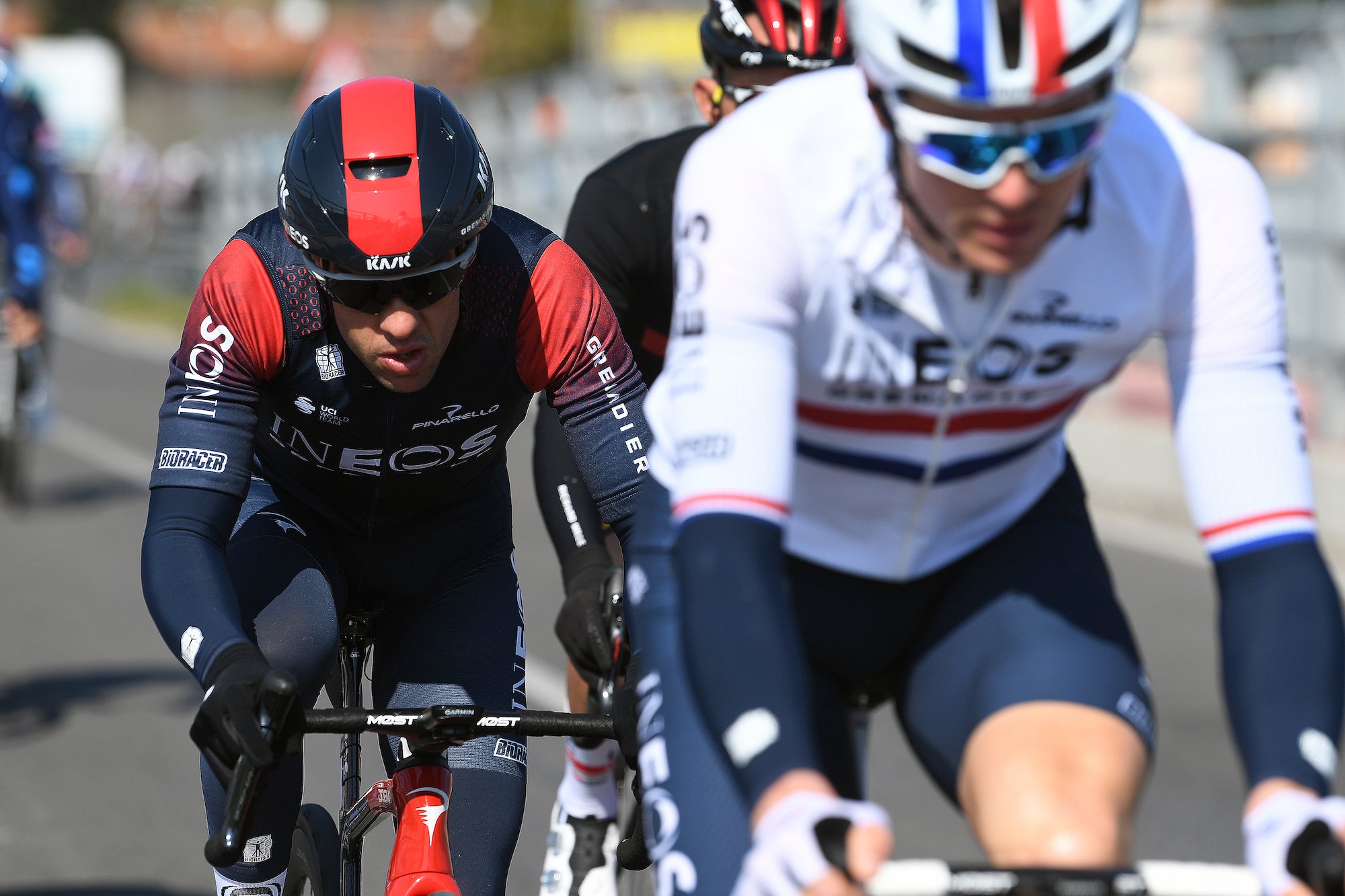 Richie Porte, shown here in stage 2 at Tirreno-Adriatico, is relishing his final moments in the peloton.