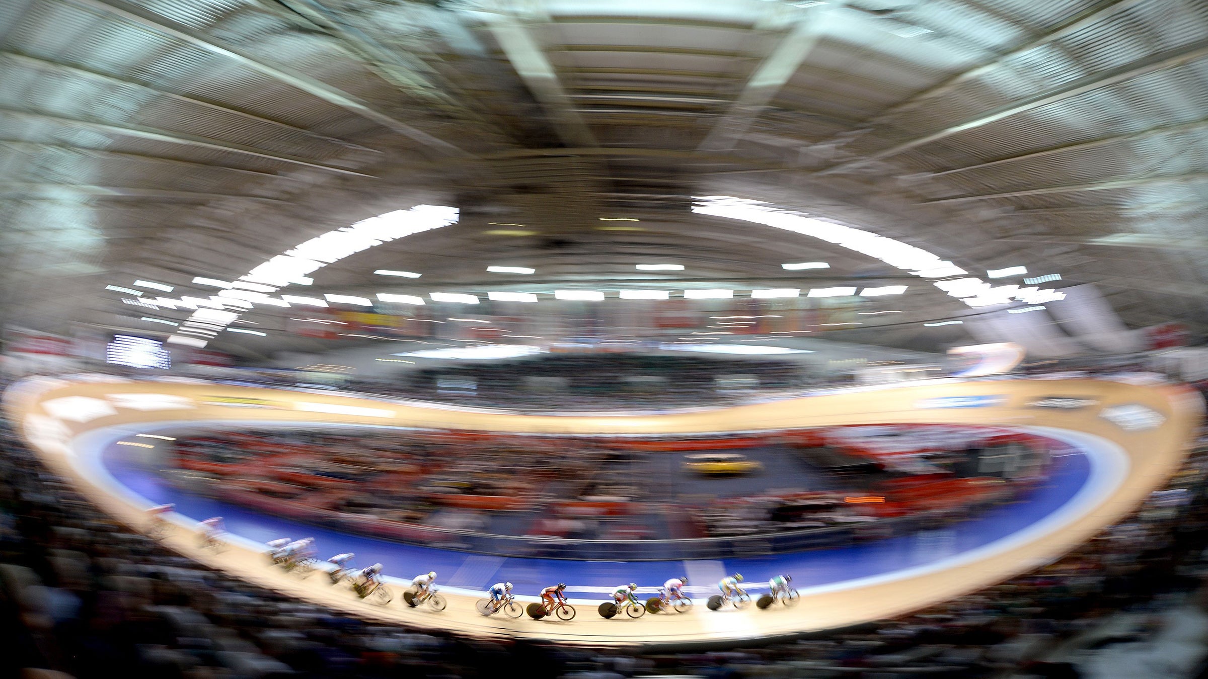 Manchester Velodrome in the United Kingdom