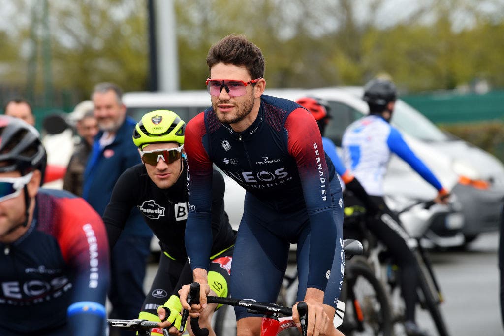 Filippo Ganna at the Circuit de la Sarthe