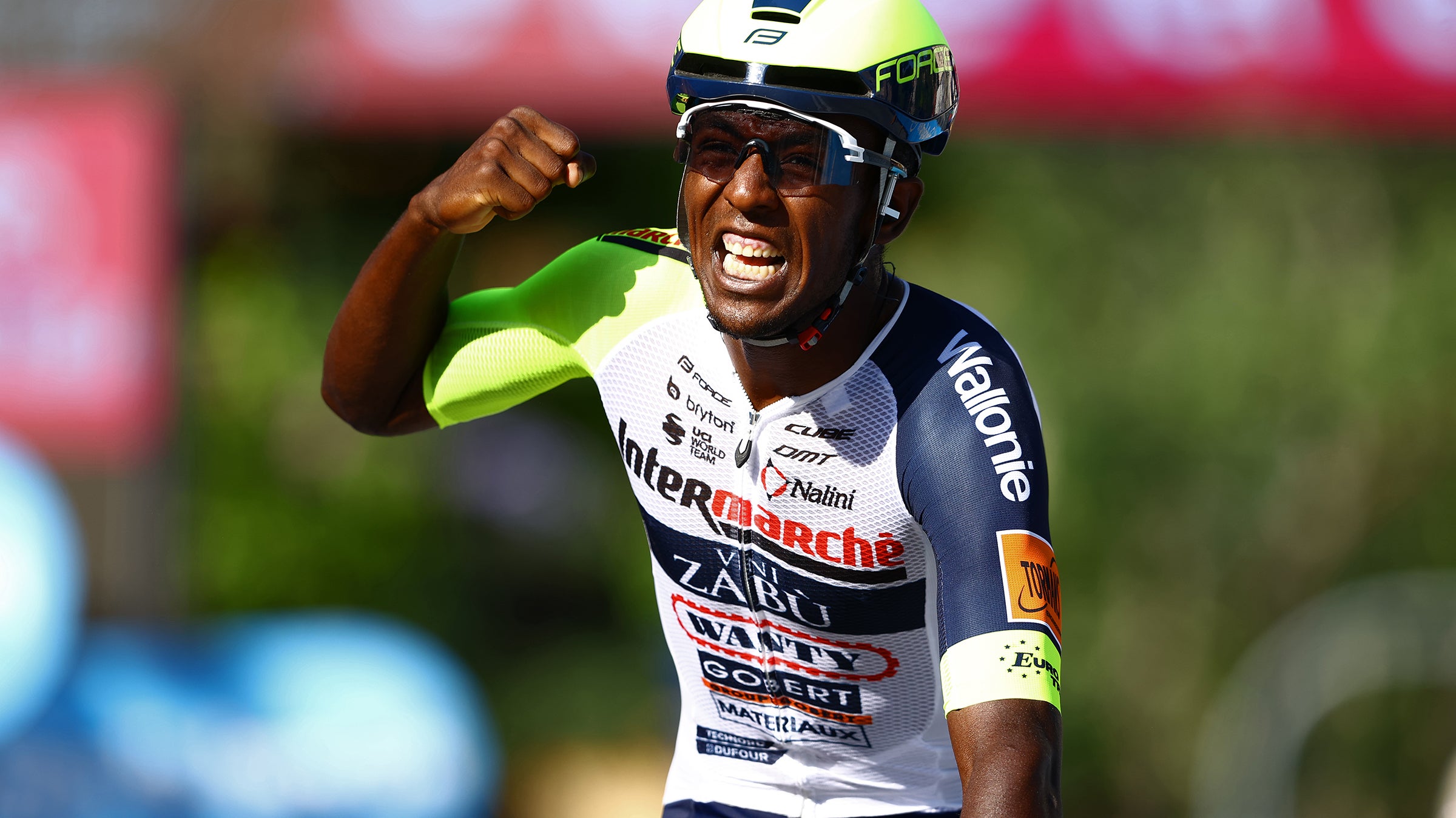 Girmay back up his Wevelgem win with one more at the Giro.