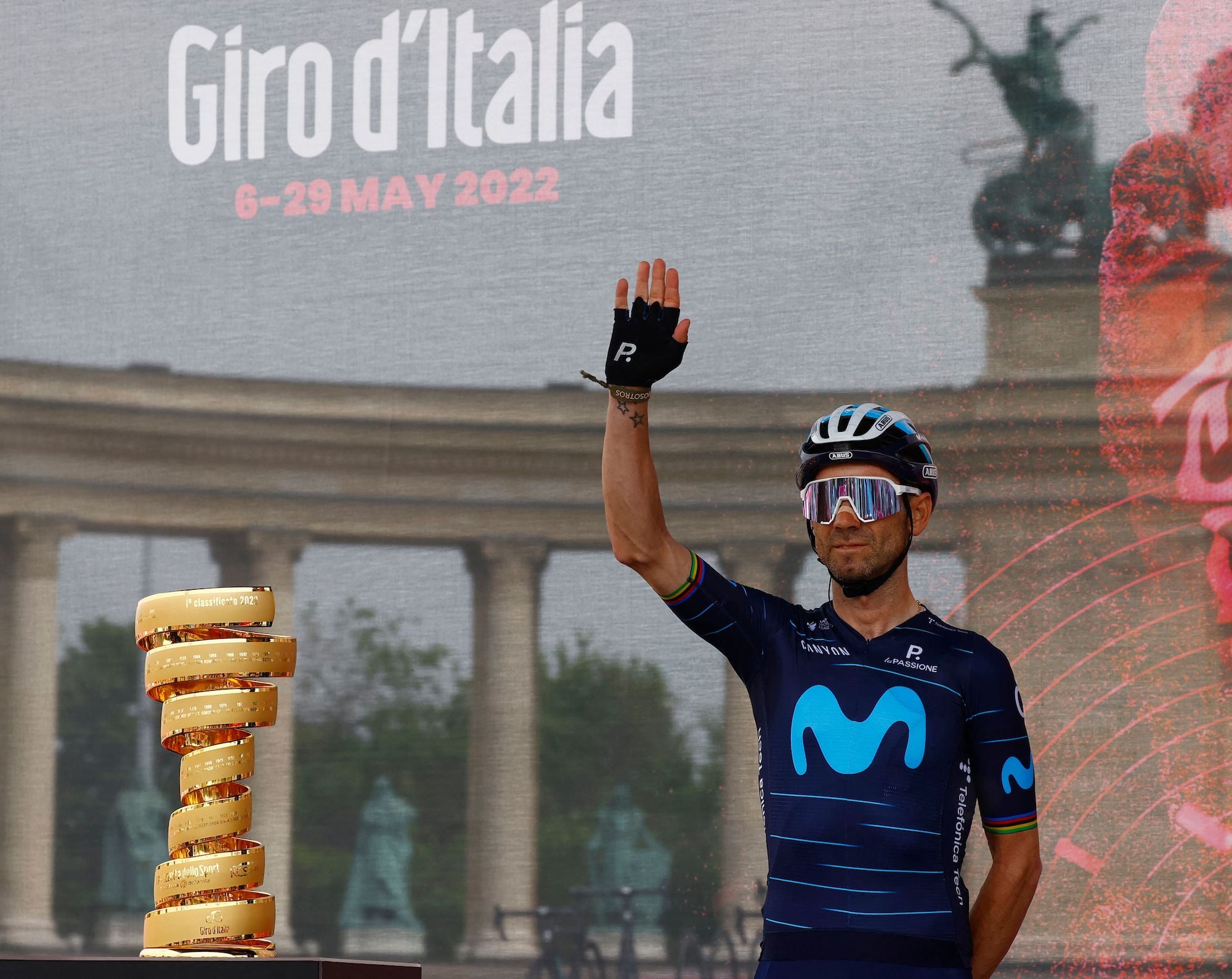 Alejandro Valverde is targeting Mount Etna in Tuesday's fourth stage.
