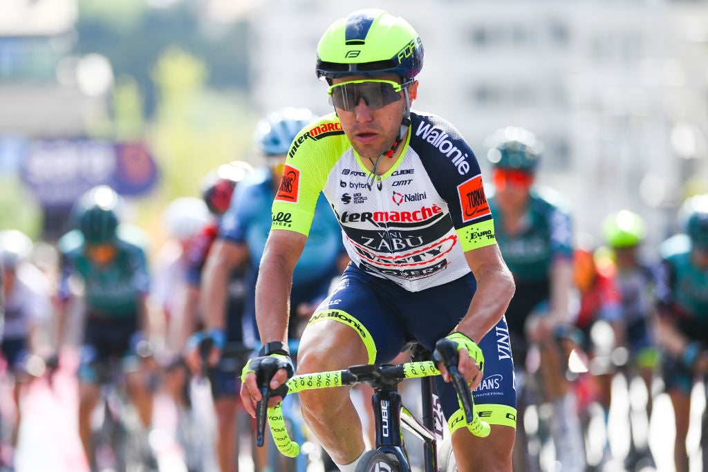 Domenico Pozzovivo at the Giro d'Italia