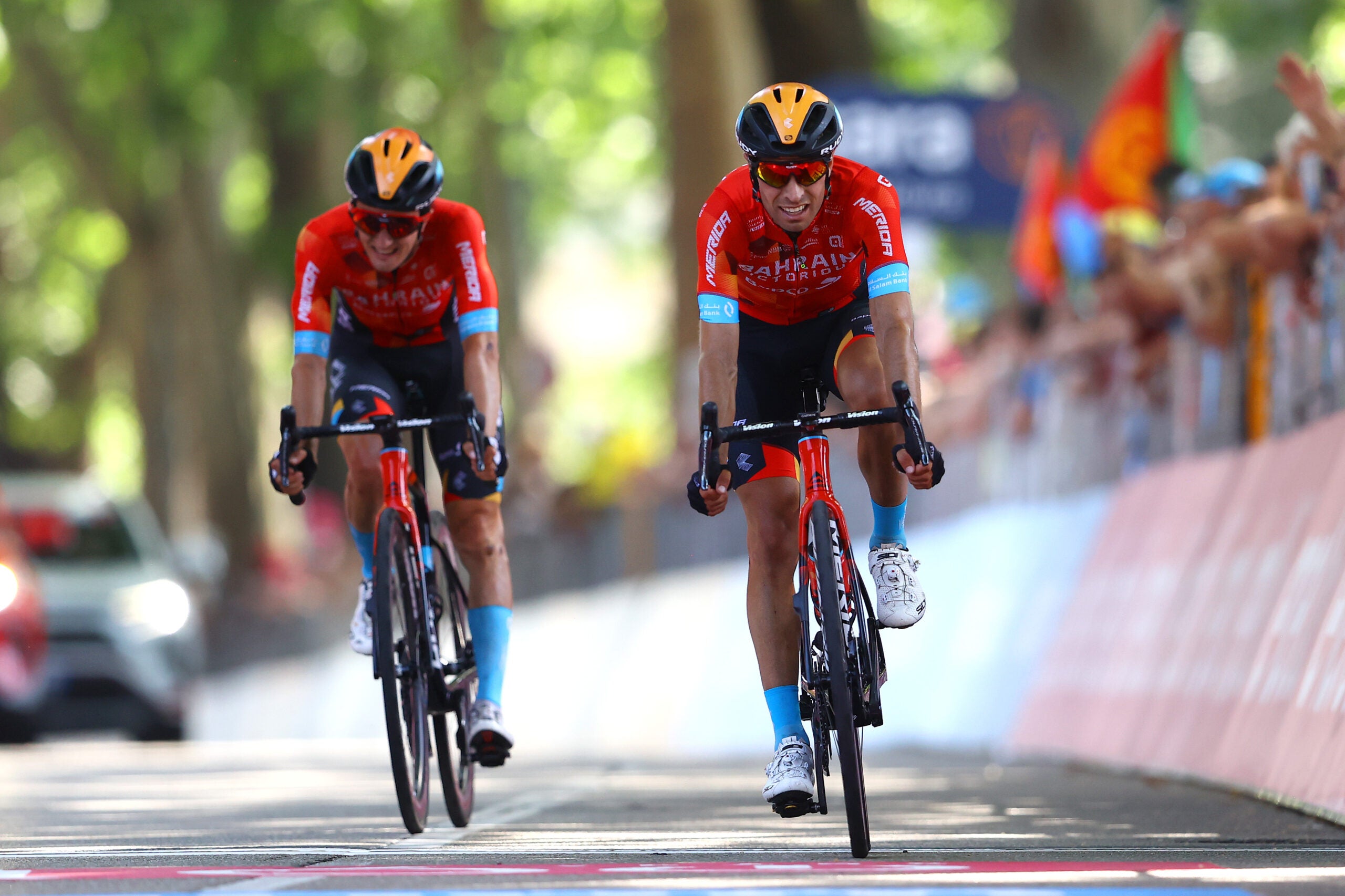 Mikel Landa now lies fourth overall, 59 seconds behind the race lead.