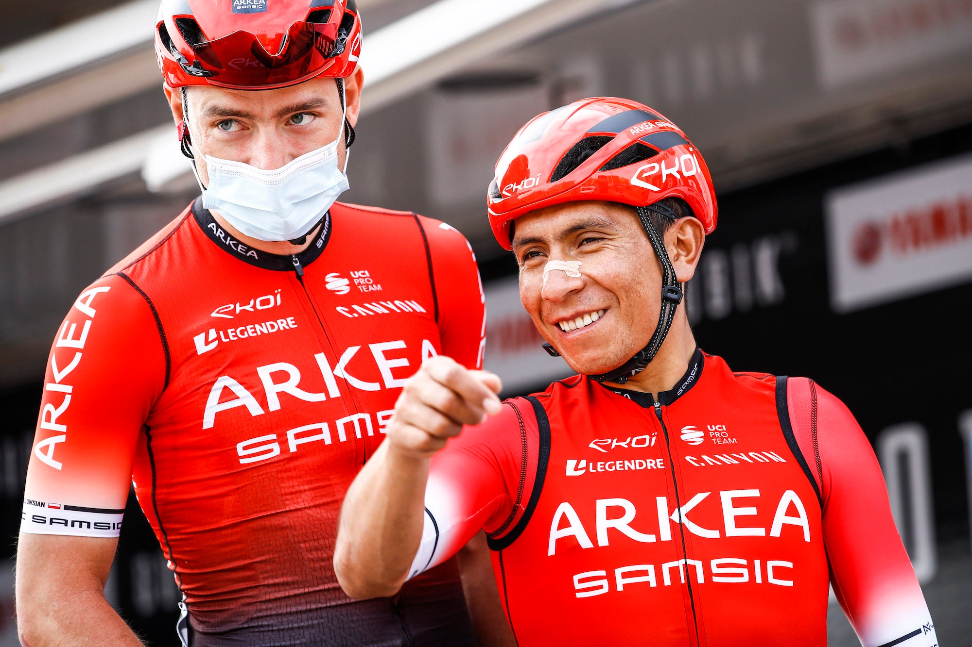 Nairo Quintana signed a three-year contract extension with Akréa-Samsic.