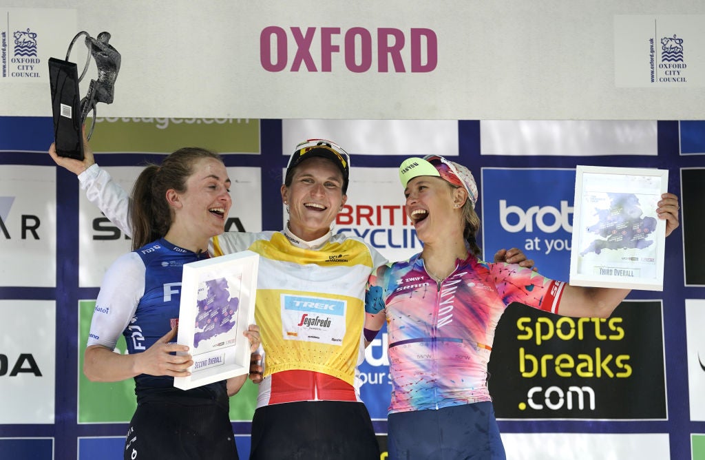 Elisa Longo Borghini took the overall win at the Women's Tour