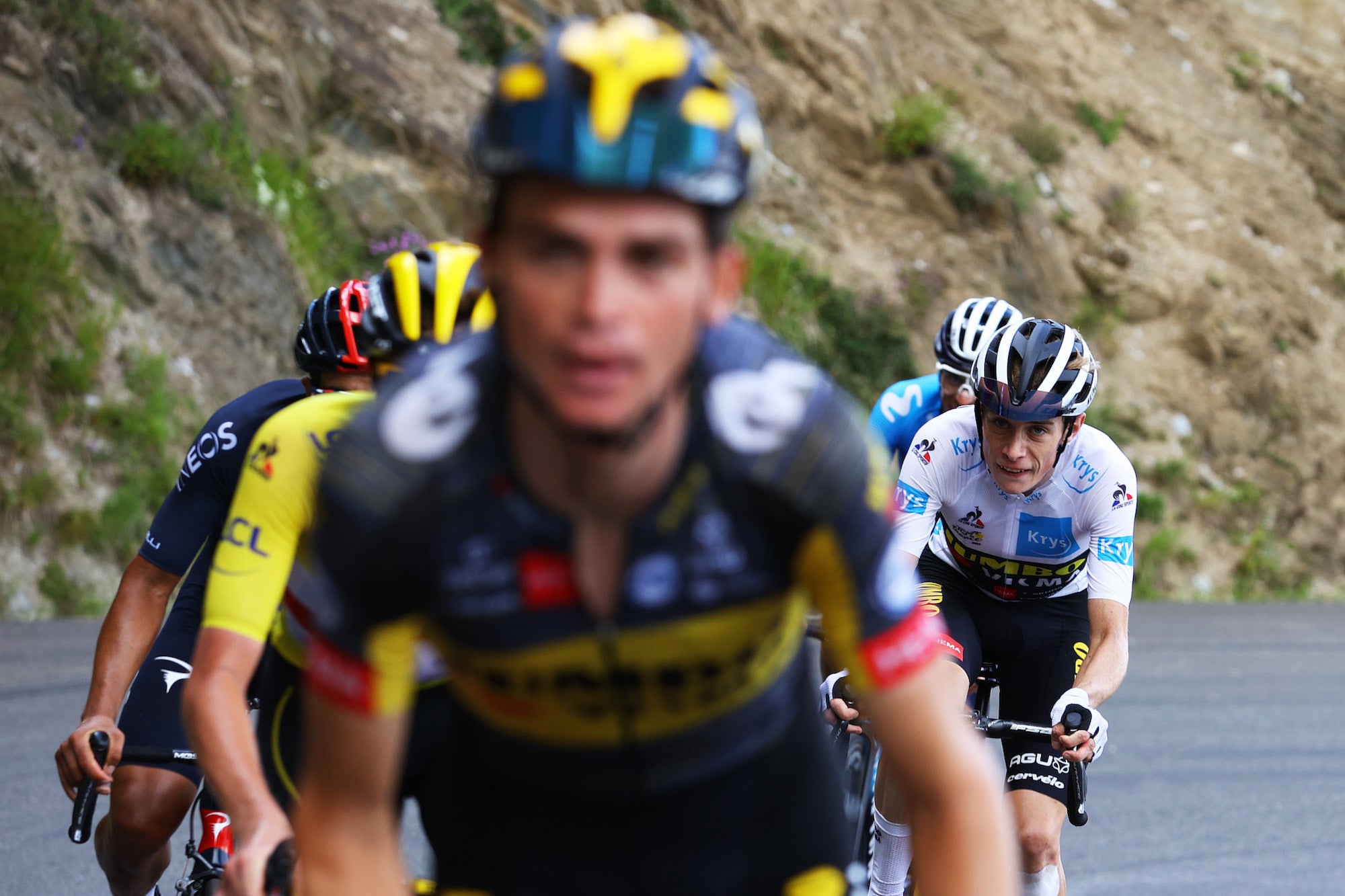 Jumbo-Visma spend s much time at thin air as possible