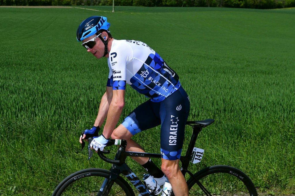 ROMONT, SWITZERLAND - APRIL 27: Christopher Froome of United Kingdom and Team Israel - Premier Tech competes during the 75th Tour De Romandie 2022 - Stage 1 a 178km stage from La Grande Beroche to Romont 777m / #TDR2022 / on April 27, 2022 in Romont, Switzerland. (Photo by Dario Belingheri/Getty Images)