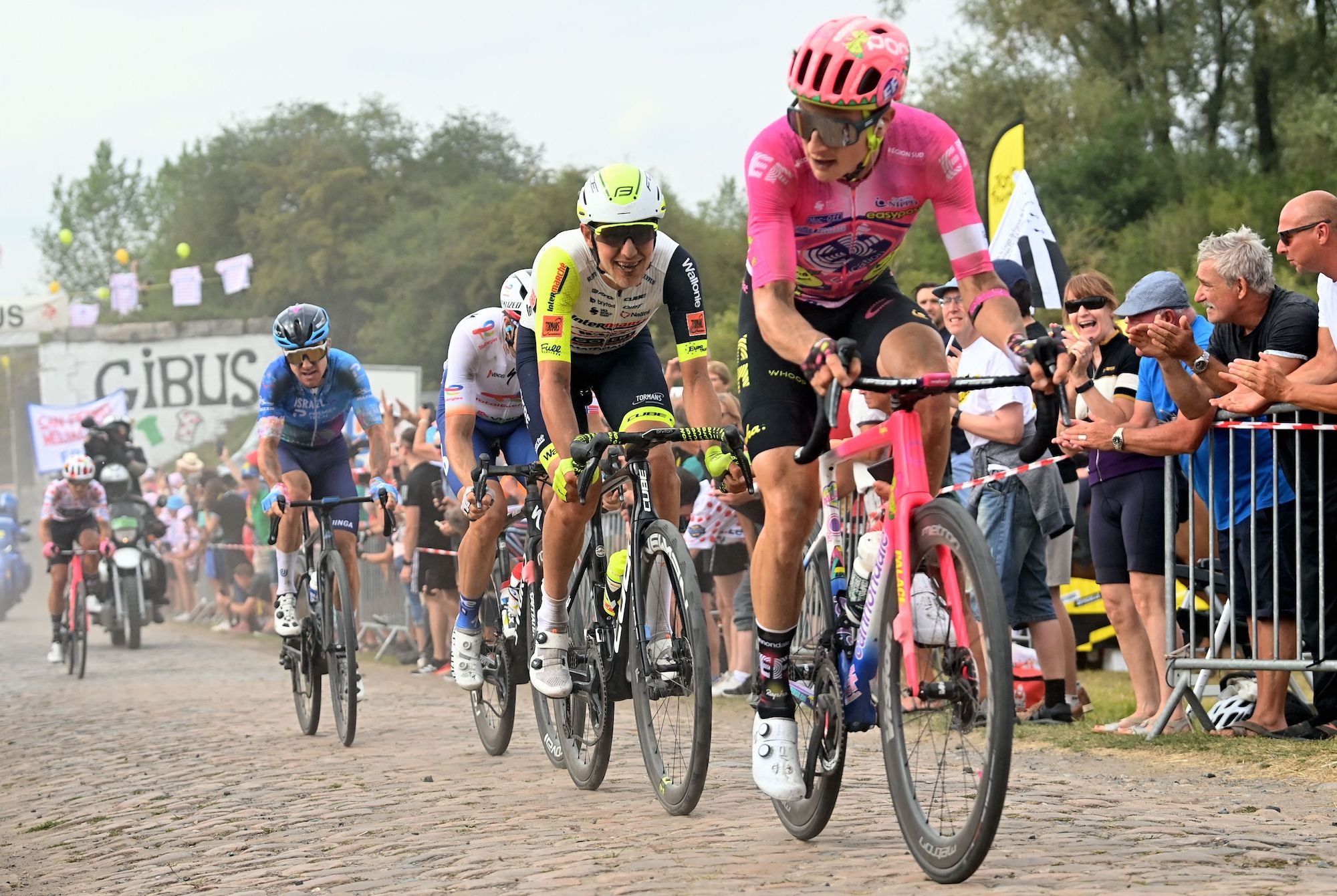 Powless roared into second place at the Tour de France after stage 5.