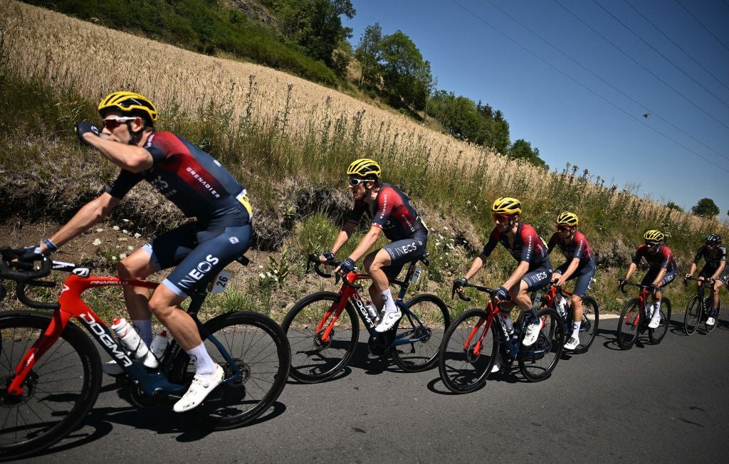 Ineos Grenadiers at the Tour de France