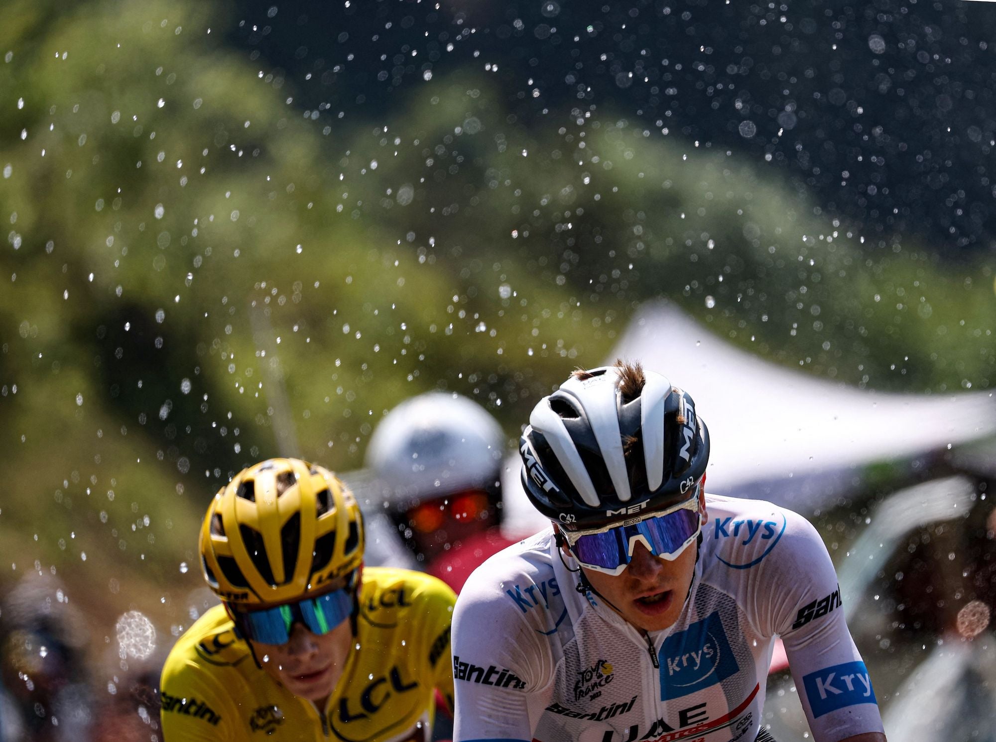 Tadej Pogacar could not crack Jonas Vingegaard in the Tour's final mountain stage.