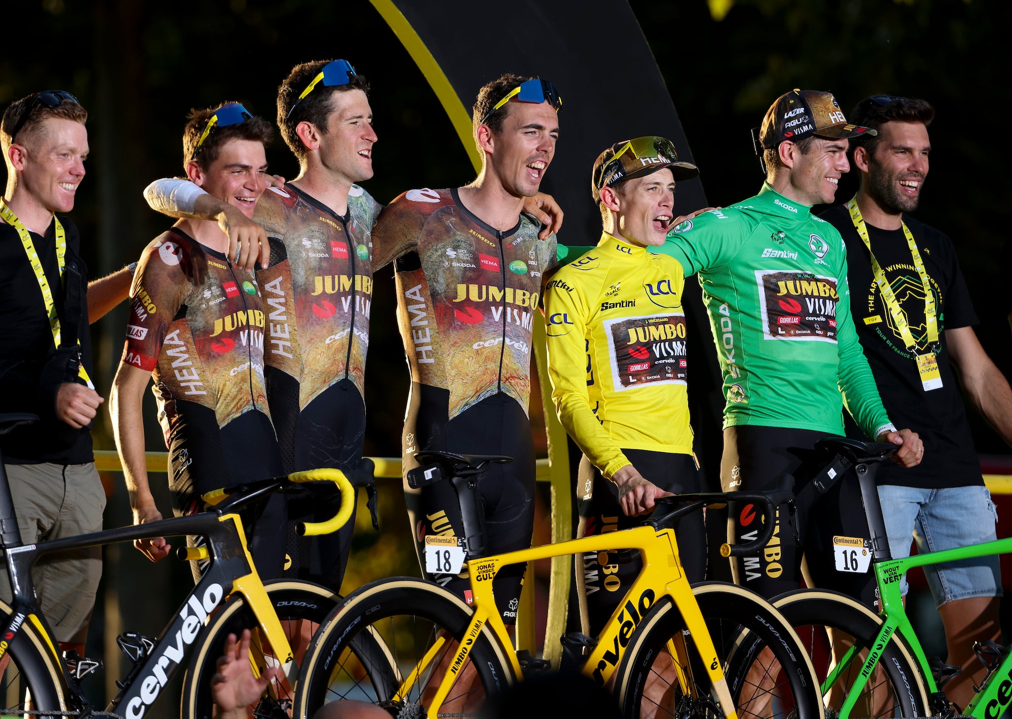 Jumbo-Visma wrestled yellow from Pogačar and completed its journey to the top.