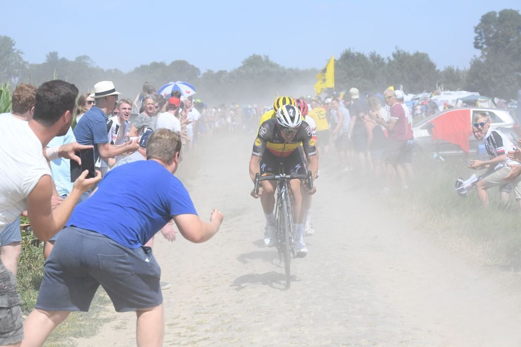 Tour de France on the cobbles in 2018