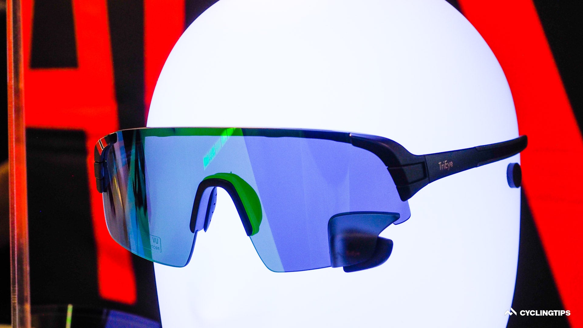 TriEye's intriguing sunglasses offer one of the best integrations of a rear-view mirror I've seen to date.