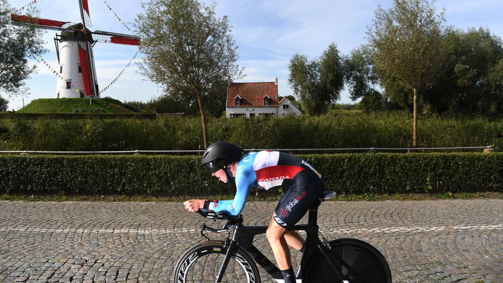 Michael Leonard at the 2021 world championships