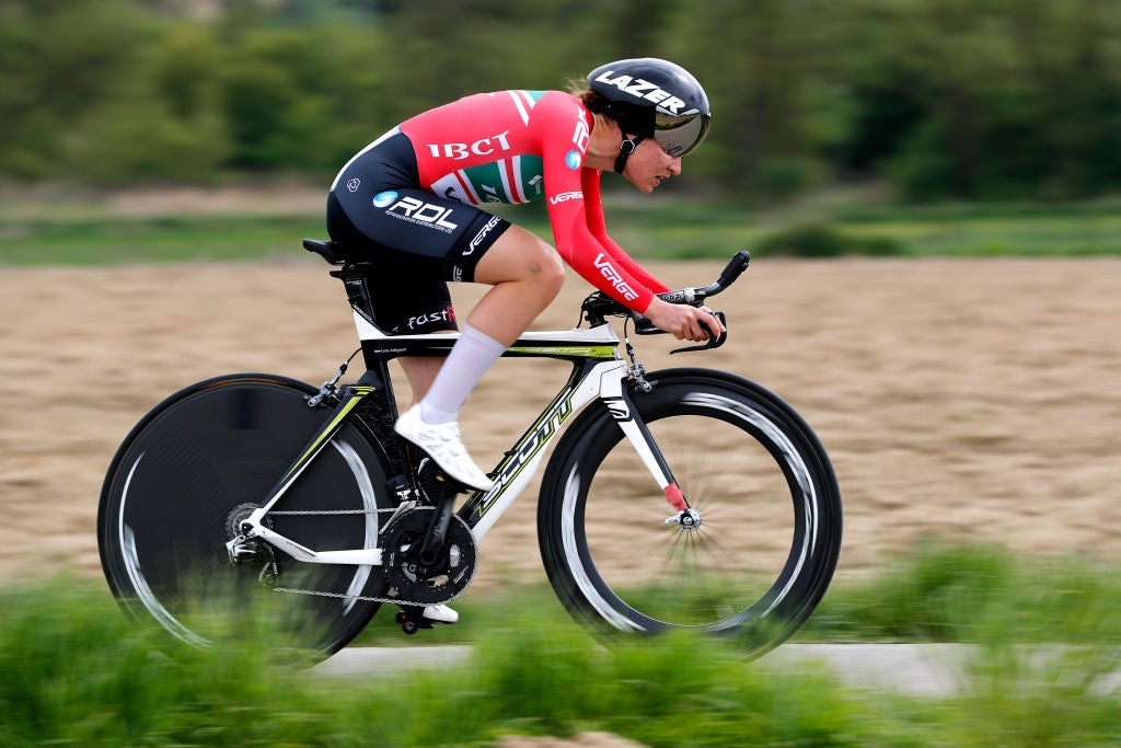 Loes Adegeest rode with IBCT during 2022