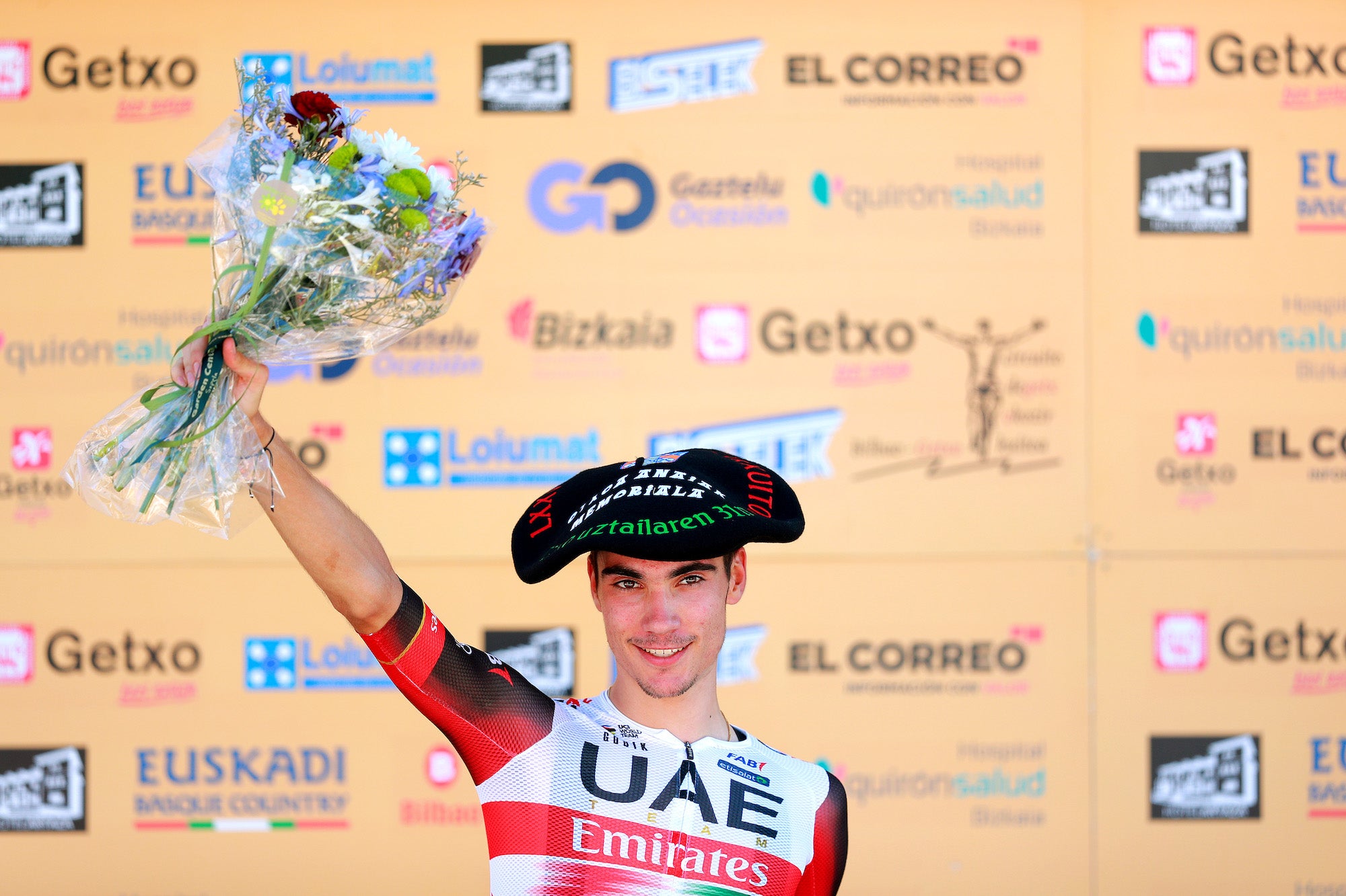 Juan Ayuso won his first pro race in Spain.