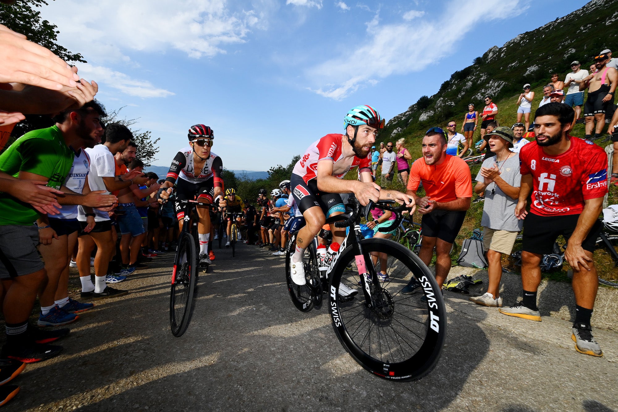 Thomas De Gendt says Evenepoel isn't a surprise during this Vuelta.