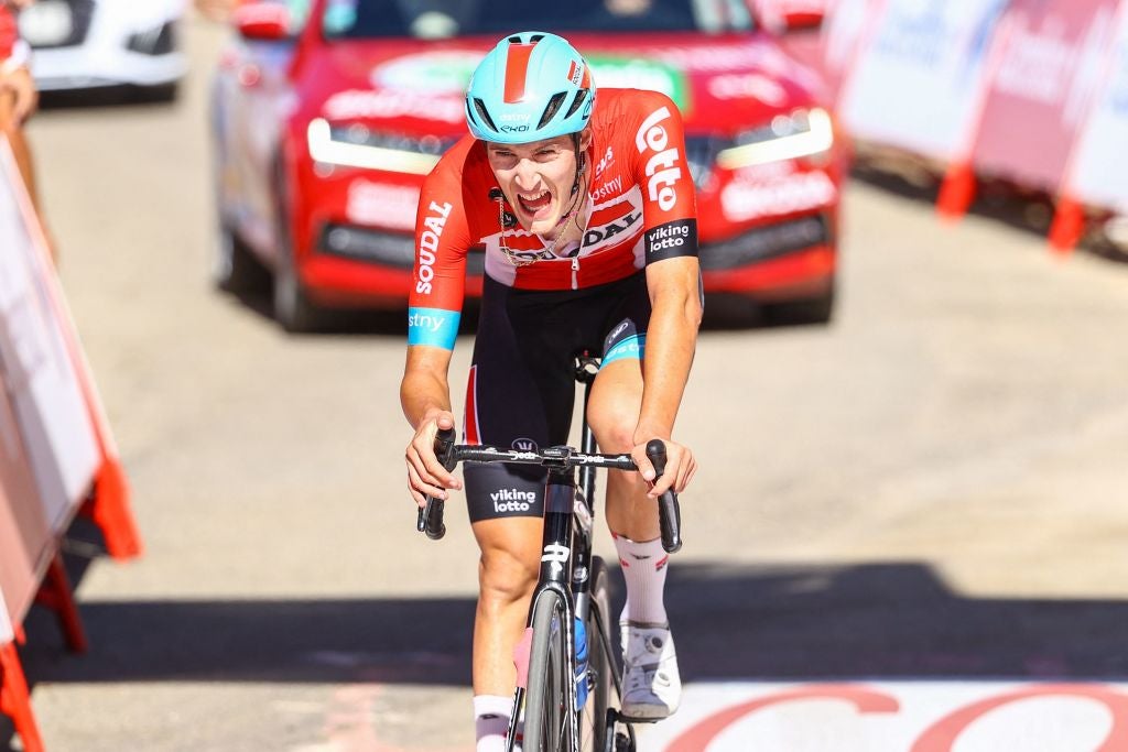 Lotto Soudal's Filippo Conca is the latest COVID-19 abandon