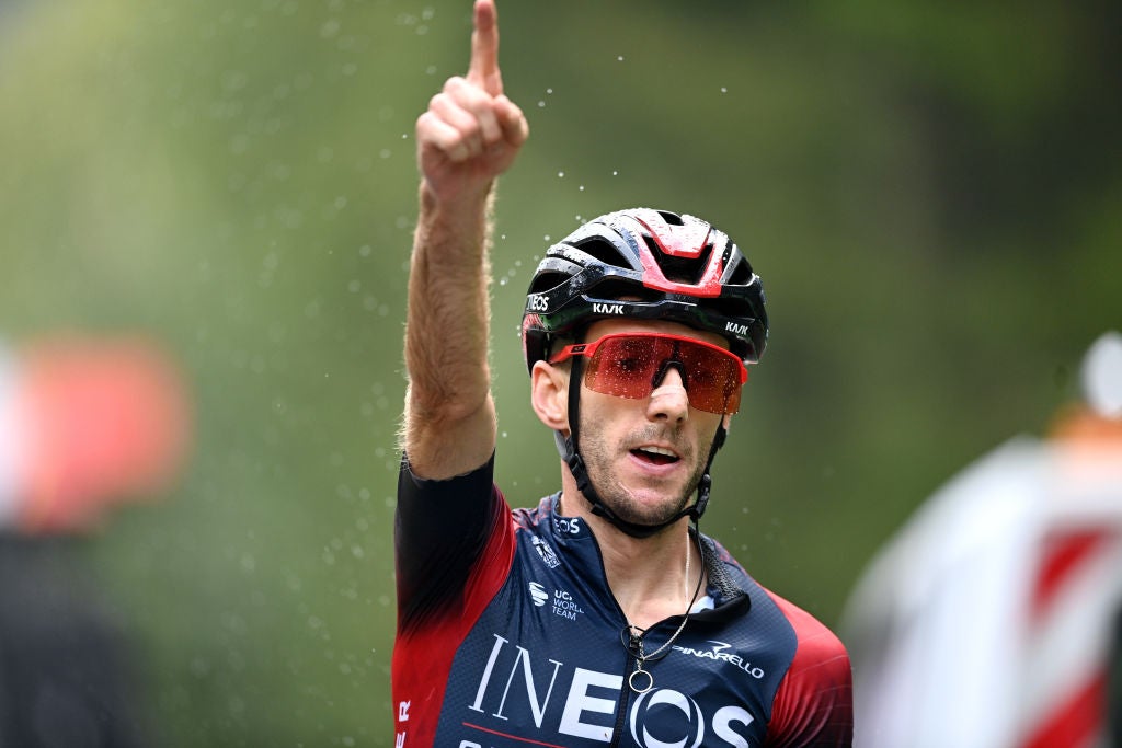 Adam Yates, shown here winning the Deutschland Tour in 2022, sees new challenges in move to UAE Emirates. 