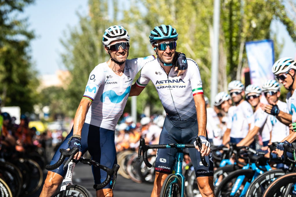 Valverde and Nibali call time on their careers together next weekend. 