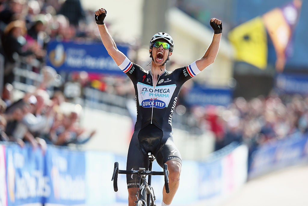 Niki Terpstra won the 2014 Paris-Roubaix