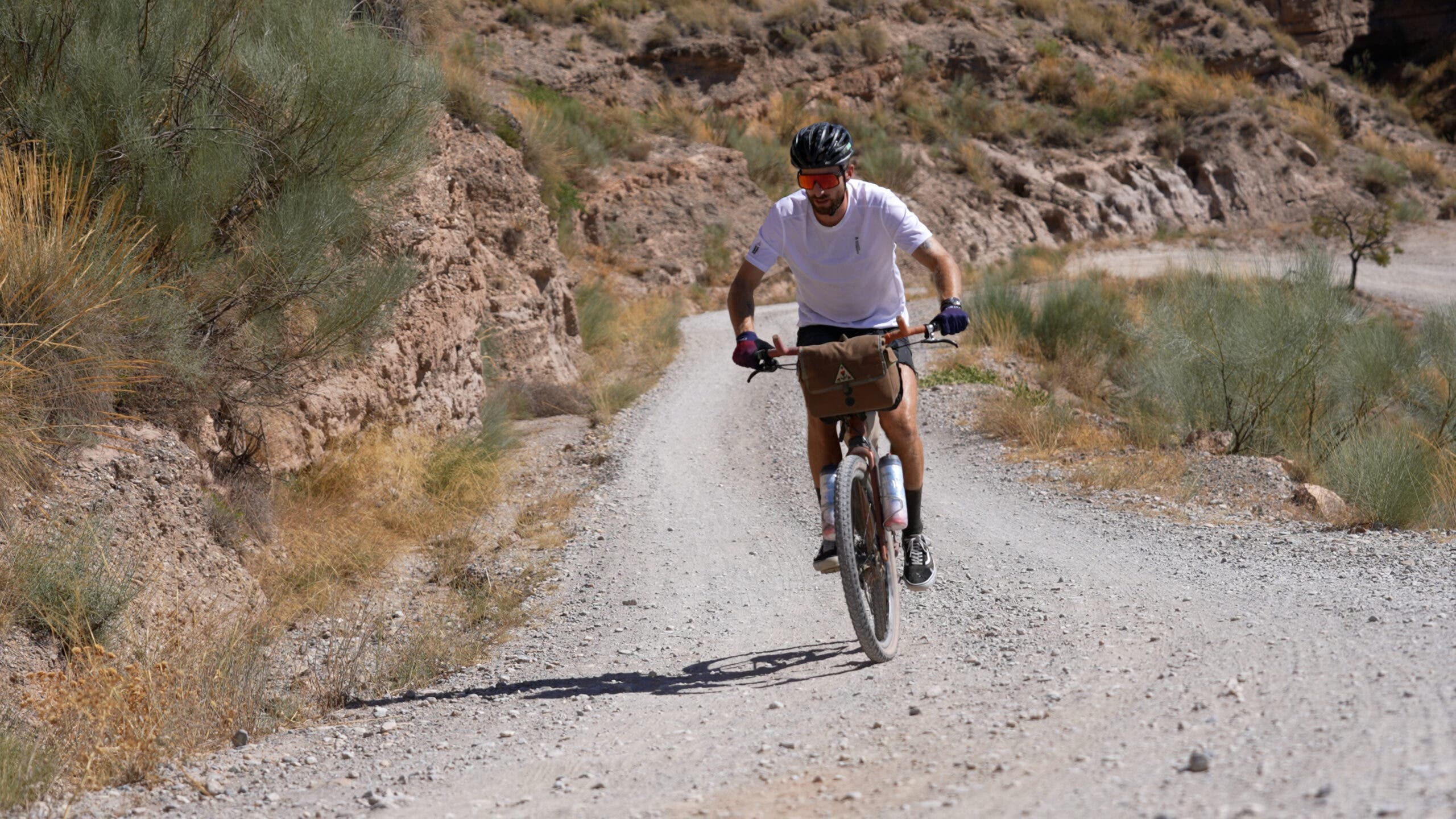 Taylor Phinney riding Badlands 2022