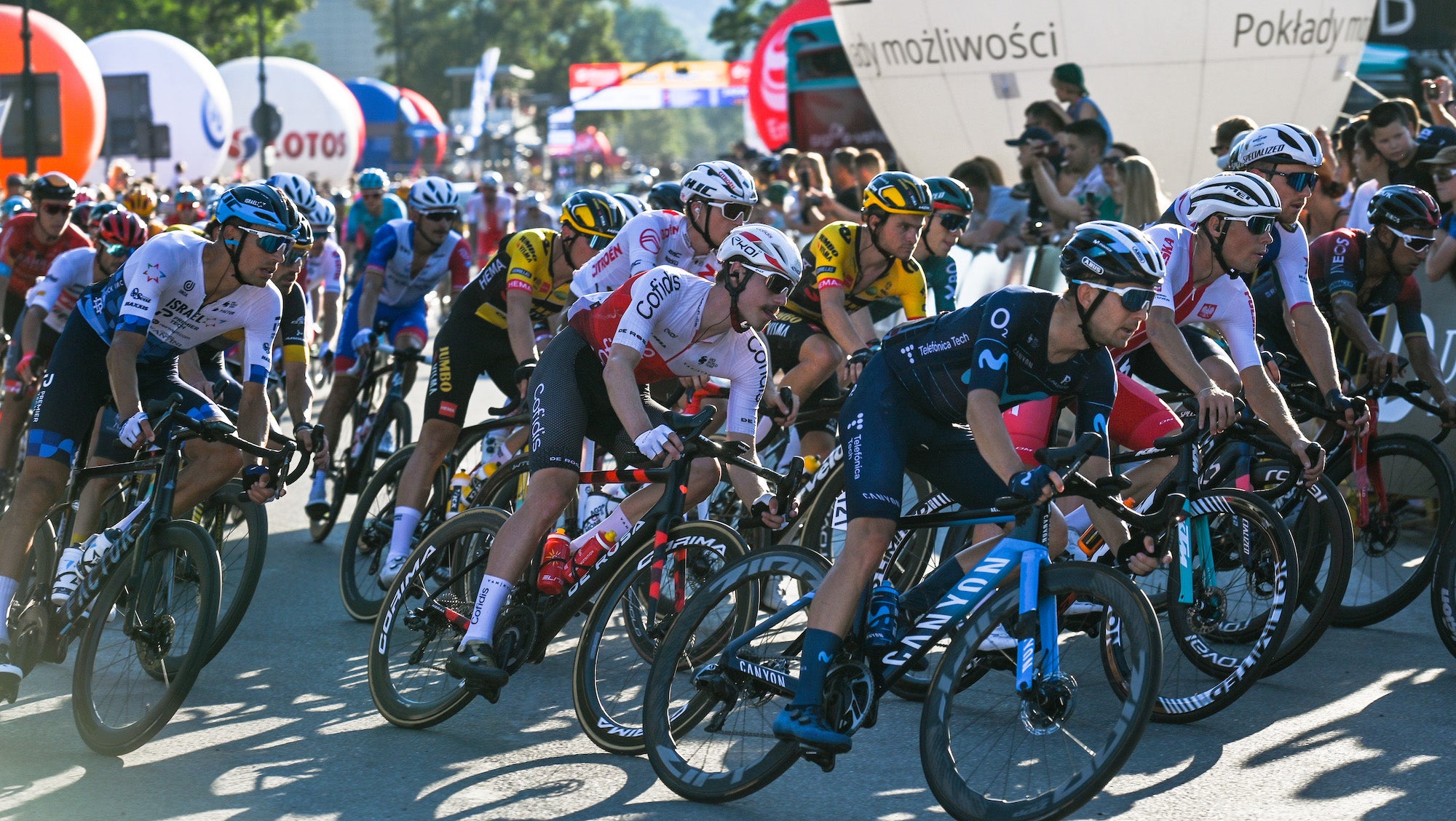 Will Barta, shown here at the Tour de Pologne, has been busy in 2022.