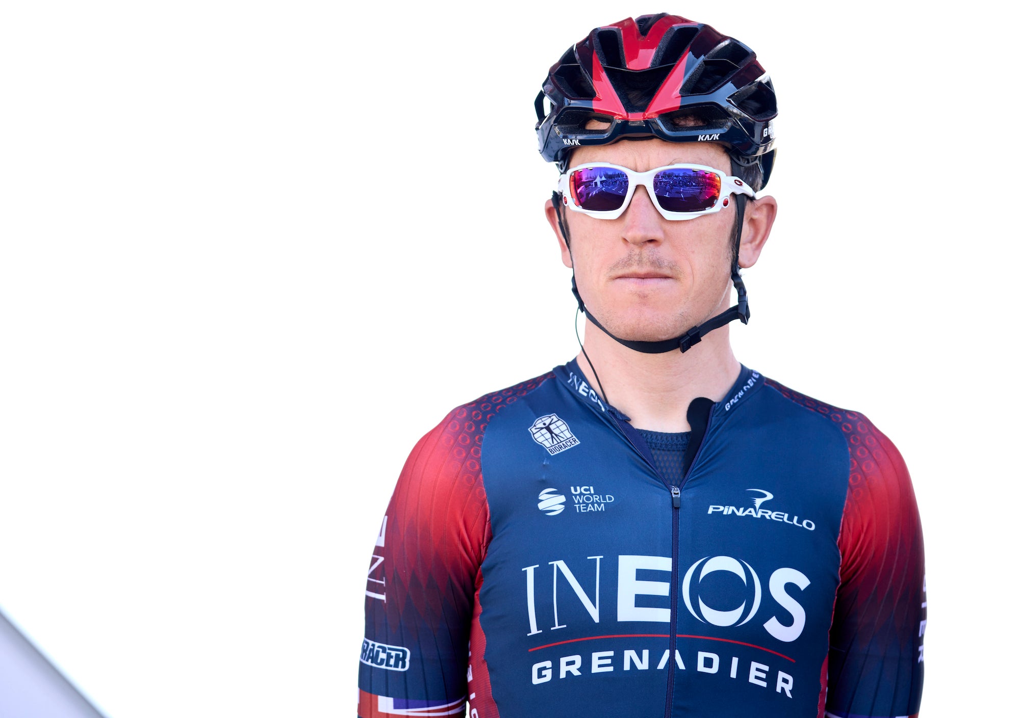 Geraint Thomas, shown here earlier in 2022, says he has nothing left to prove as he mulls future.