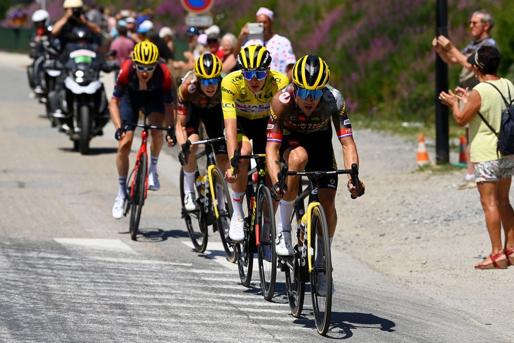 Jumbo-Visma picked Pogačar apart in stage 11 of the 2022 Tour.