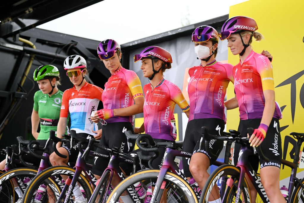 SD Worx at the Tour de France Femmes