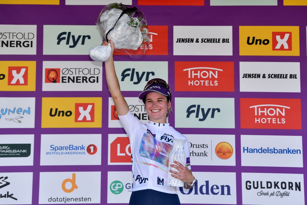Neve Bradbury won the young riders classification at the Tour of Scandinavia