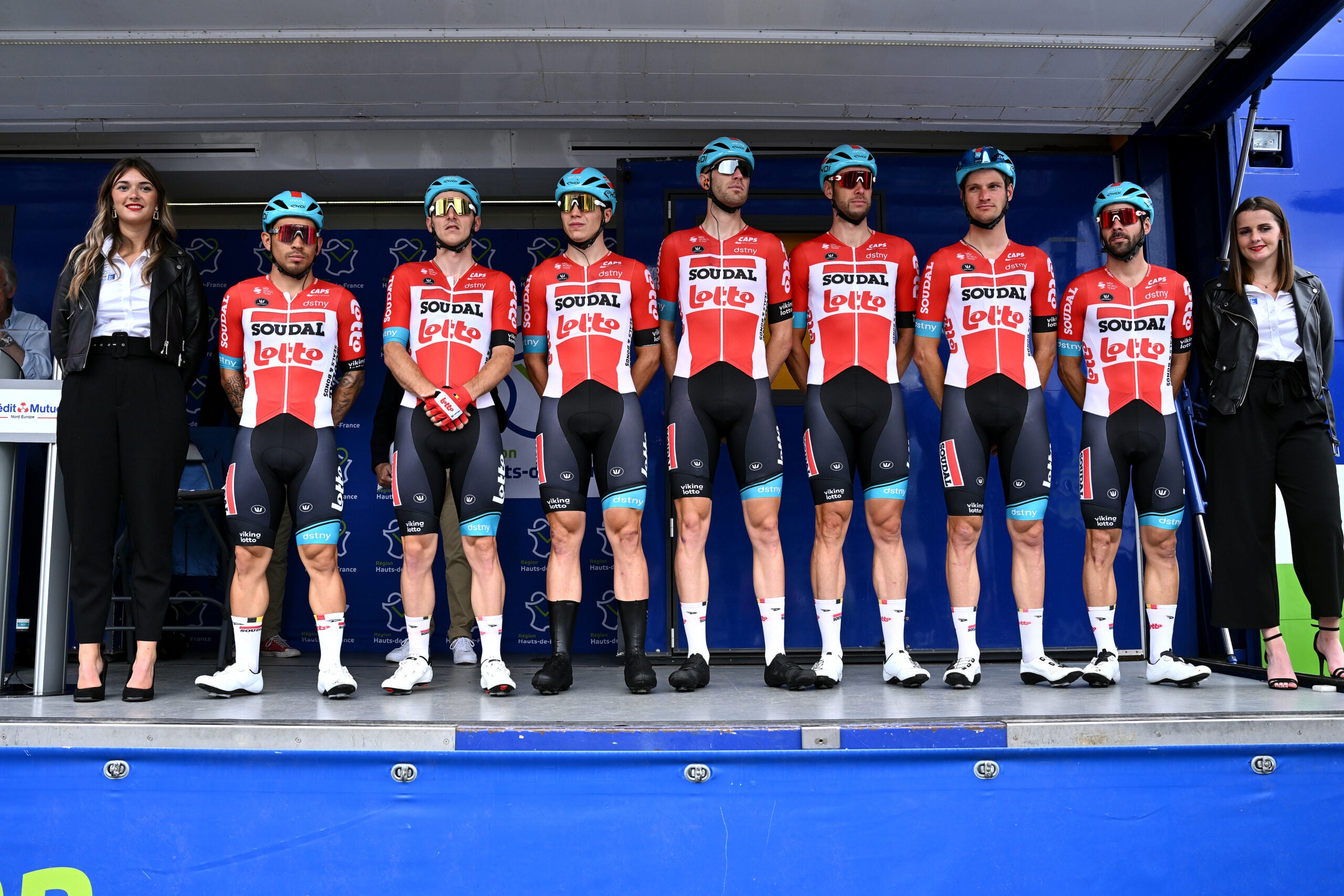Lotto-Soudal looks to be the odd team out in the closing weeks of the UCI relegation battle.
