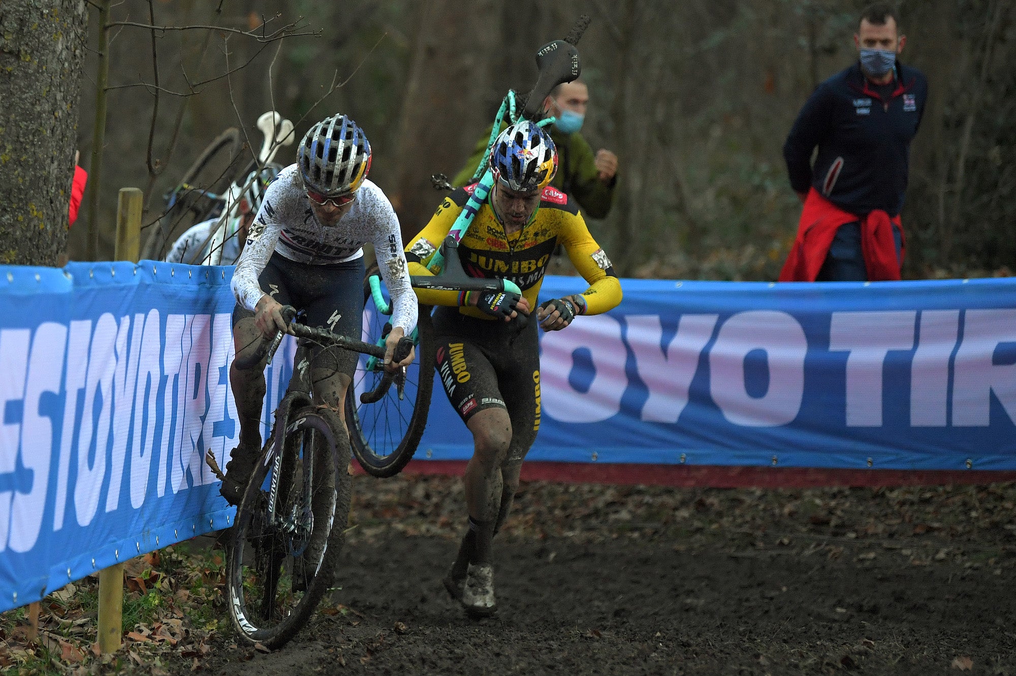 Weight can both be an advantage and disadvantage, with Pidcock and Van Aert squaring off in 2020.