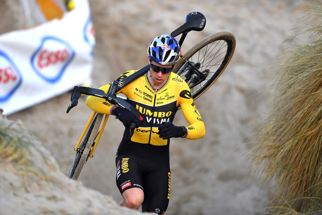 Wout van Aert at the Belgian national championships