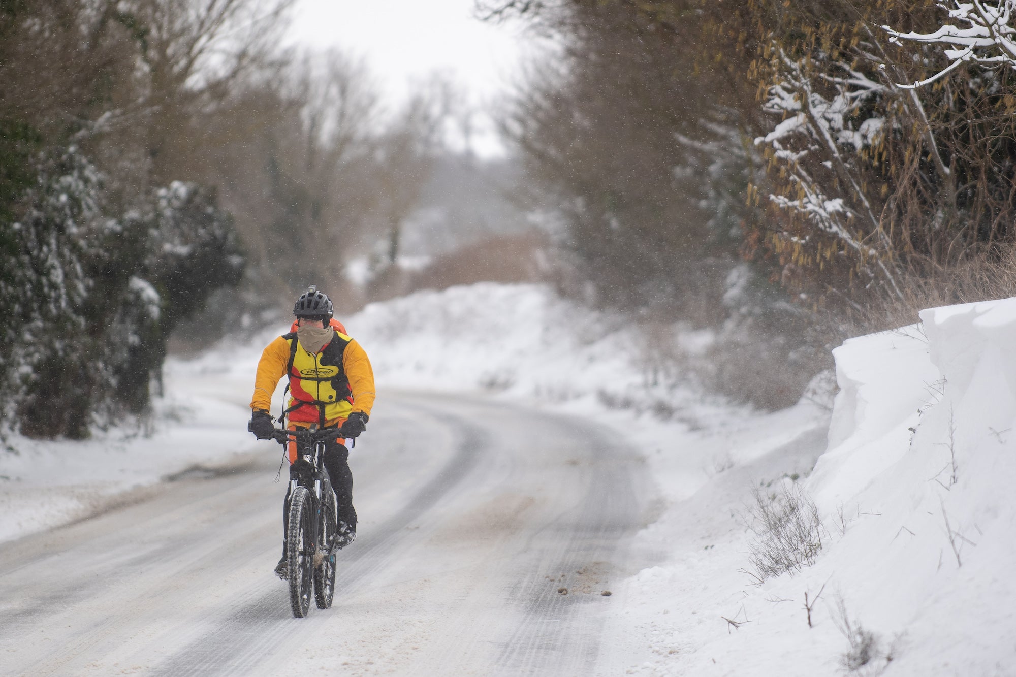 What is your 'ride or hide' temperature? Everyone has their limits.