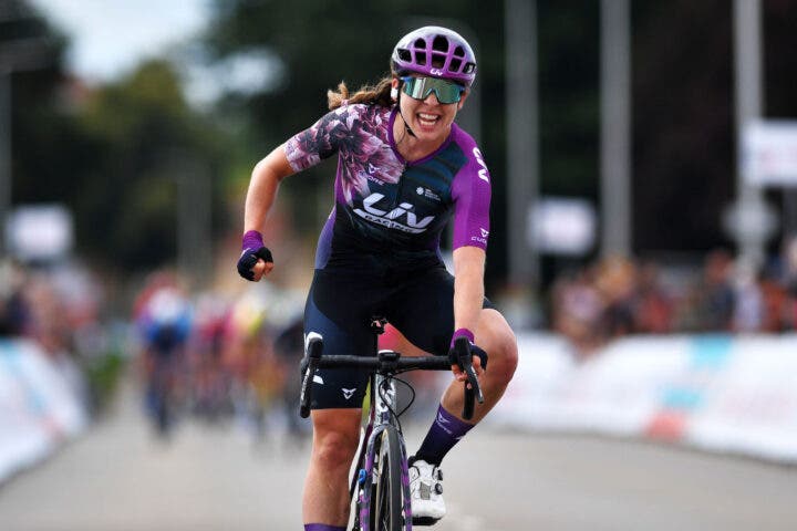 Alison Jackson took her first WorldTour win in 2021