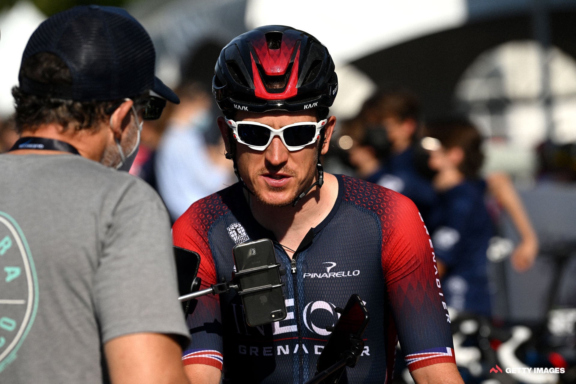 "It's proper shite, but what can you do?" - Geraint Thomas, probably.