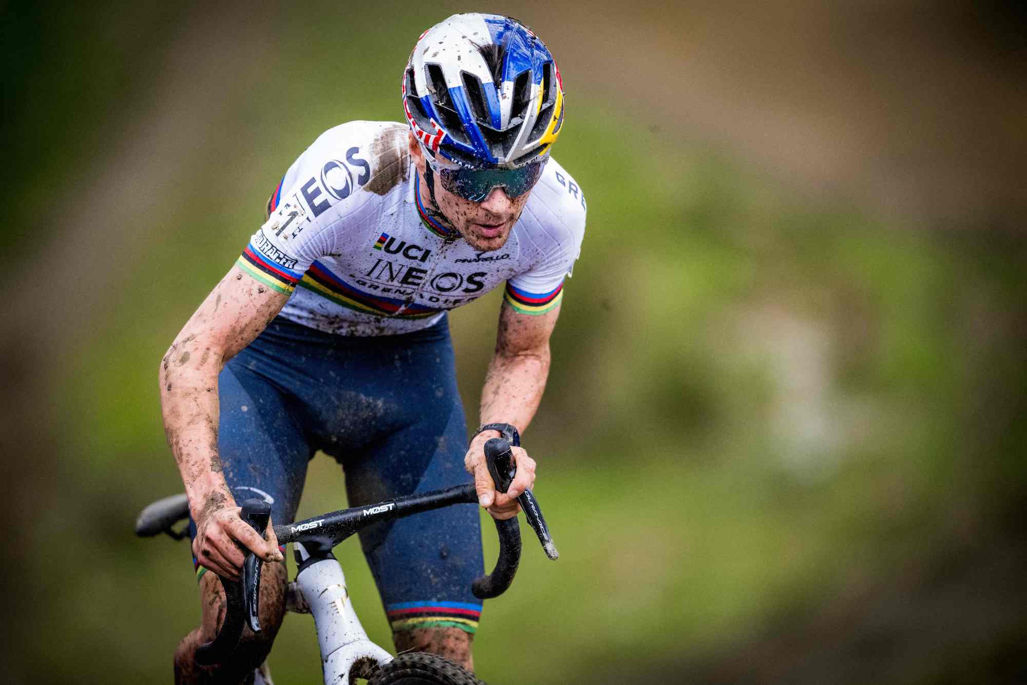 Pidcock reconfirmed he won't be defending his cyclocross world title.