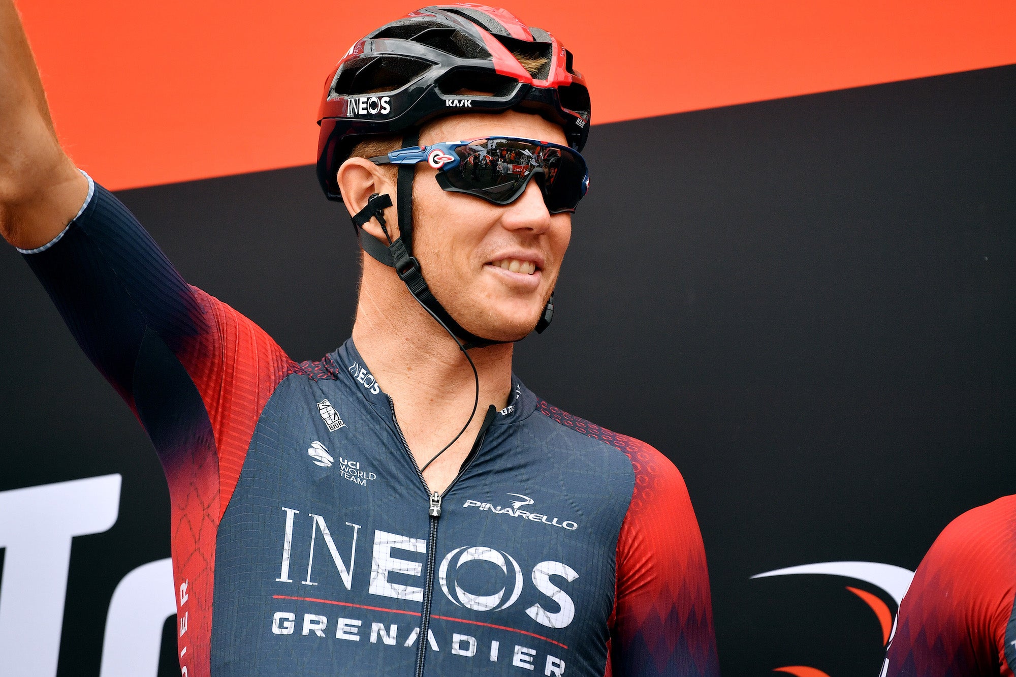 Cameron Wurf, shown here in 2022, will race one more season with Ineos Grenadiers.