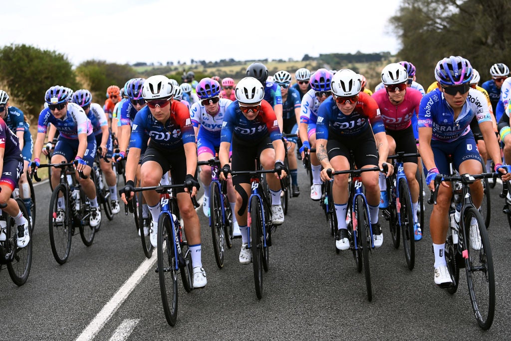The FDJ team at the Cadel Evans Great Ocean Road Race